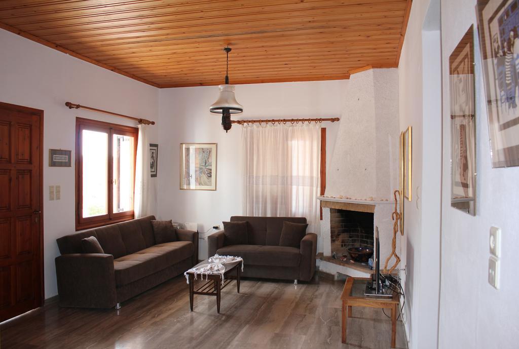 Theros Beach House Villa Stavrós Екстериор снимка